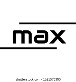 Max Logo Letter Vector Template Design Illustration