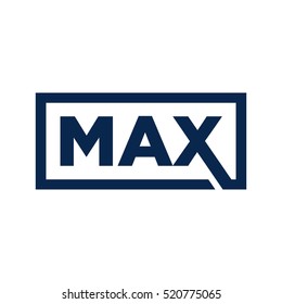 Max Logo Vector Stock Vector (Royalty Free) 520775065 | Shutterstock