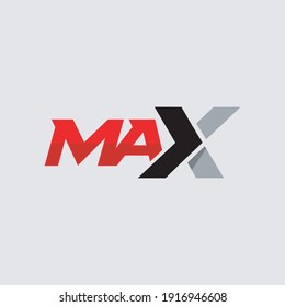 Max Logo Vector Graphic  Illustration