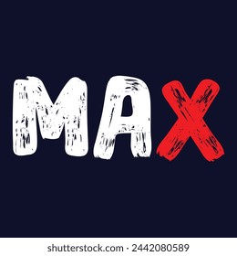 max logo vector graphic illustration