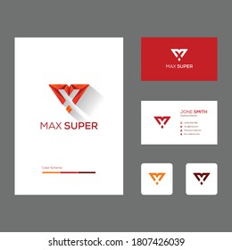 Max super logo design vector template,
This is a initial M & X letter logo with incorporate with super symbol. this logo represent elegant corporate brand logo. 