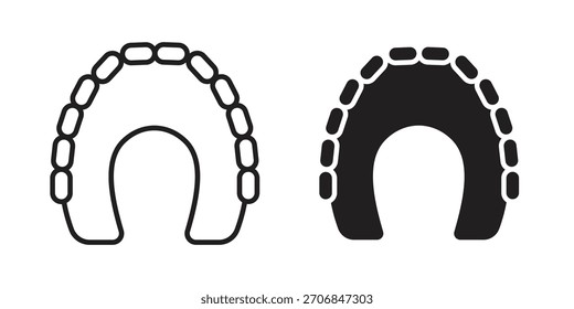 Símbolo de ícone Maxilla para designs de logotipo, web e app.