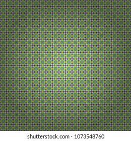 Maximal element tiles geometric seamless pattern in yellow, black and gray colors. Seamless background. Vector illustration.