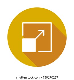  maximize circle flat