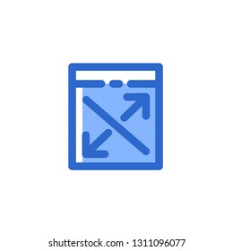 Maximize Icon , App User Interface Essential