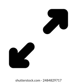 Maximize icon design isolated on white background