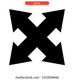 maximize icon isolated sign symbol vector illustration - high quality black style vector icons
