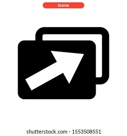 maximize icon isolated sign symbol vector illustration - high quality black style vector icons
