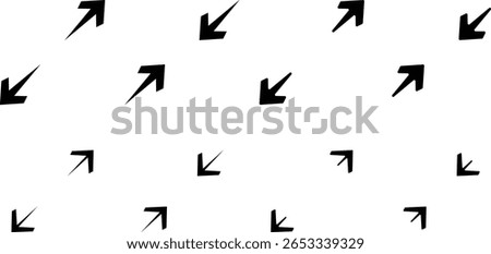 maximize and minimize line Arrows icon set. Full screen and exit screen. Full screen and exit screen
