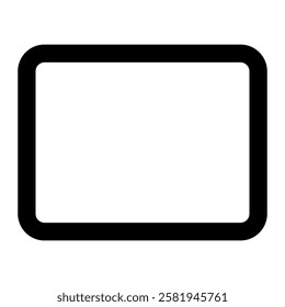 Maximize Rectangle Icon for IT Computer Tech
