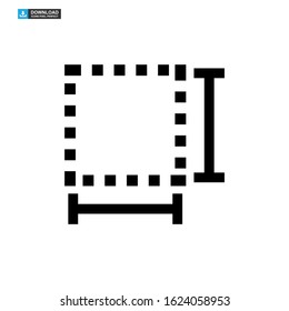 maximize tools icon isolated sign symbol vector illustration - high quality black style vector icons
