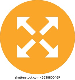 Maximize vector icon. Can be used for printing, mobile and web applications.