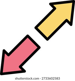 Maximize Vector Icon Design Illustration