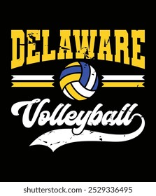 Maximize your volleyball game with this Delaware volleyball quotes eps cut file.