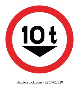 Maximum allowed gross weight. Traffic signs used in Brazil. It is the Official listing, valid for the Exams. Regulatory Signaling. CTB