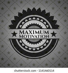 Maximum Motivation black emblem