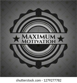 Maximum Motivation black emblem
