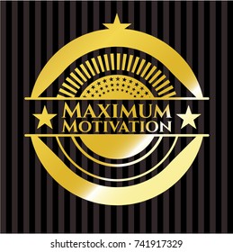 Maximum Motivation gold emblem