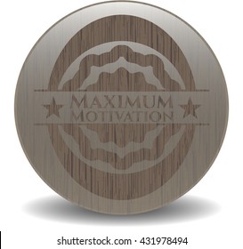 Maximum Motivation wood emblem
