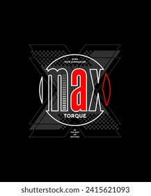 Máxima velocidad, tipografía abstracta eslogan de diseño moderno. Gráficos de ilustraciones vectoriales para camisetas impresas, ropa, fondo, afiche, pancarta, postal y contenido de medios sociales.
