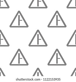 Maximum speed limit 60 icon. Element of minimalistic icons for mobile concept and web apps. Pattern repeat seamless Maximum speed limit 60 icon can be used for web and mobile apps on white background