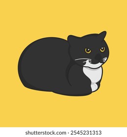 Maxwell Cat Meme Adesivo Vetor Ilustração Bonitinha