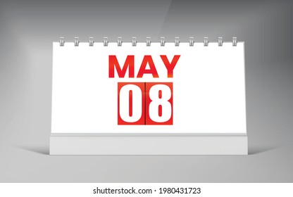 May 09, Desk Calendar Design Template. Single Date Calendar Design.