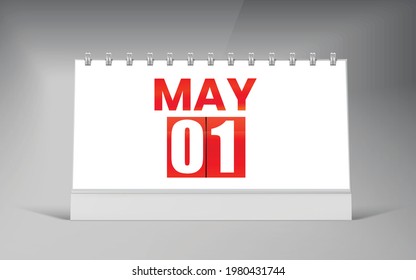 May 09, Desk Calendar Design Template. Single Date Calendar Design.