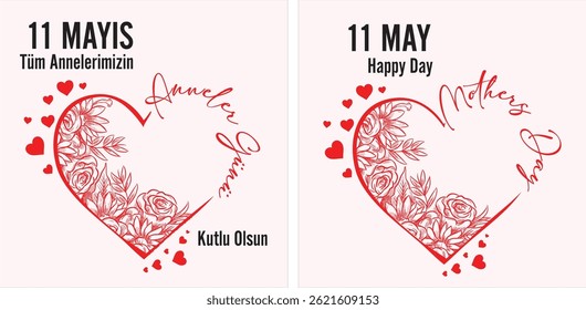 May 11 Happy Mother's Day - Anneler Gunu