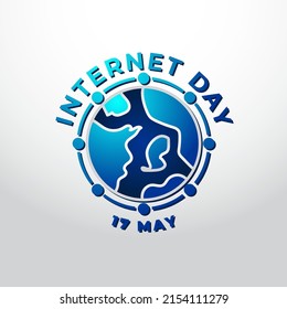 may 17 internet day illustration