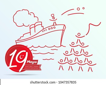 May 19 Commemoration of Ataturk, Youth and Sports Day in Turkey May 19 Commemoration of Ataturk, Youth and Sports Day in Turkey