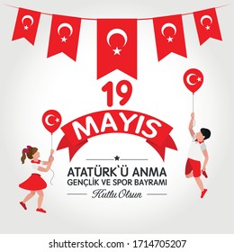 May 19th, Turkish Commemoration of Ataturk, Youth and Sports Day.(Turkish: 19 Mayis, Ataturk'u Anma, Genclik ve Spor Bayrami) 