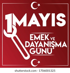 May 1st labor and solidarity day turkish: 1 mayıs emek ve dayanışma günü