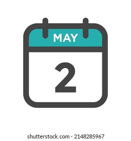 May 2 Calendar Day or Calender Date for Deadline or Appointment