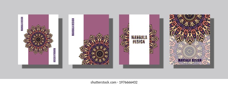 May 20, 2021 : A pastel pattern, named Mandala with a soft color