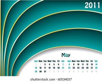 May 2011 wave design calendar