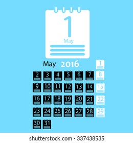 May 2016 Calendar