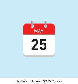 May 25 Concept Design. Vector Illustration.