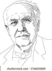 MAY 31. 2020: Thomas Edison - Inventor, Entrepreneur, Creator Of A Phonograph, Improved Telegraph, Telephone, Cinema Equipment, Incandescent Lamp