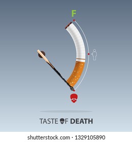May 31st World No Tobacco Day. No Smoking Day Awareness. Stop Smoking Campaign. Vector Illustration.