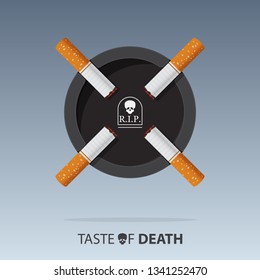 May 31st World No Tobacco Day. No Smoking Day Awareness. Stop Smoking Campaign. Vector Illustration.