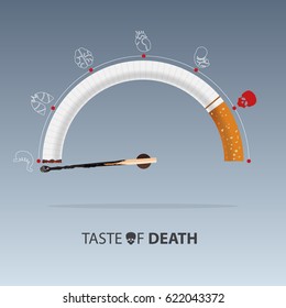 May 31st World No Tobacco Day. No Smoking Day Awareness. Stop Smoke Campaign. Vector Illustration.