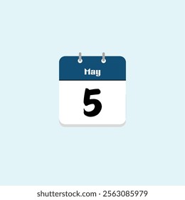 May 5th: Calendar Icon Design