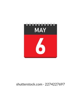 May 6 Concept Design. Vector Illustration.