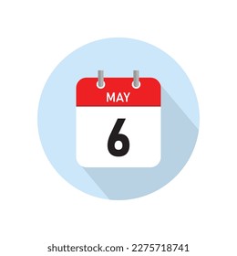 May 6 Concept Design. Vector Illustration.