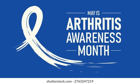 May is Arthritis Awareness Month design, an opportunity to inform even more people about this complex family of debilitating diseases.