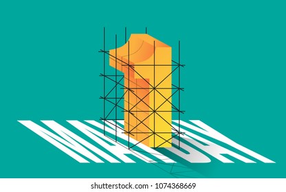 May day, Happy Labour day background design EPS10