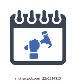 May day icon, Vector Graphics