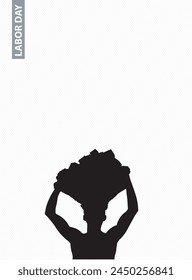 May Day. Labor Day Concept. vector Labor worker.