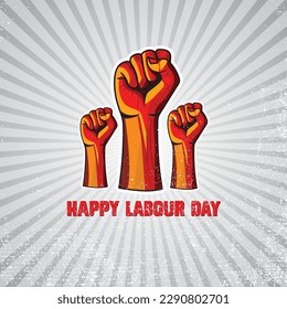 May Day Poster, Happy Labour Day